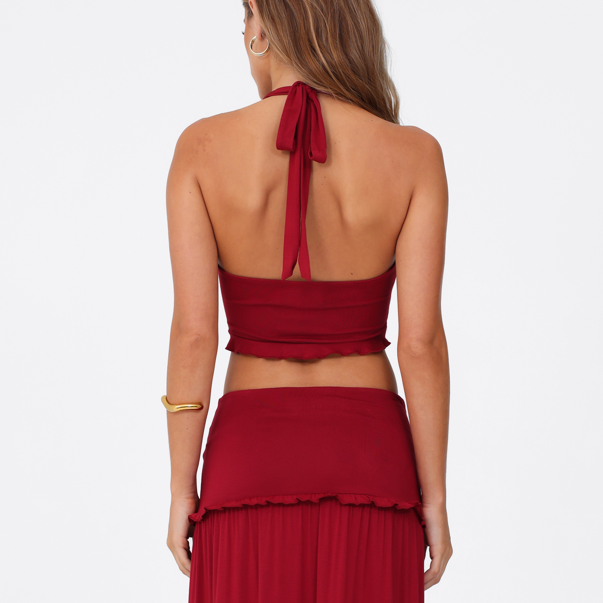 KATYA HALTER TOP - RED – Tiger Mist USA, image size:1200x1200