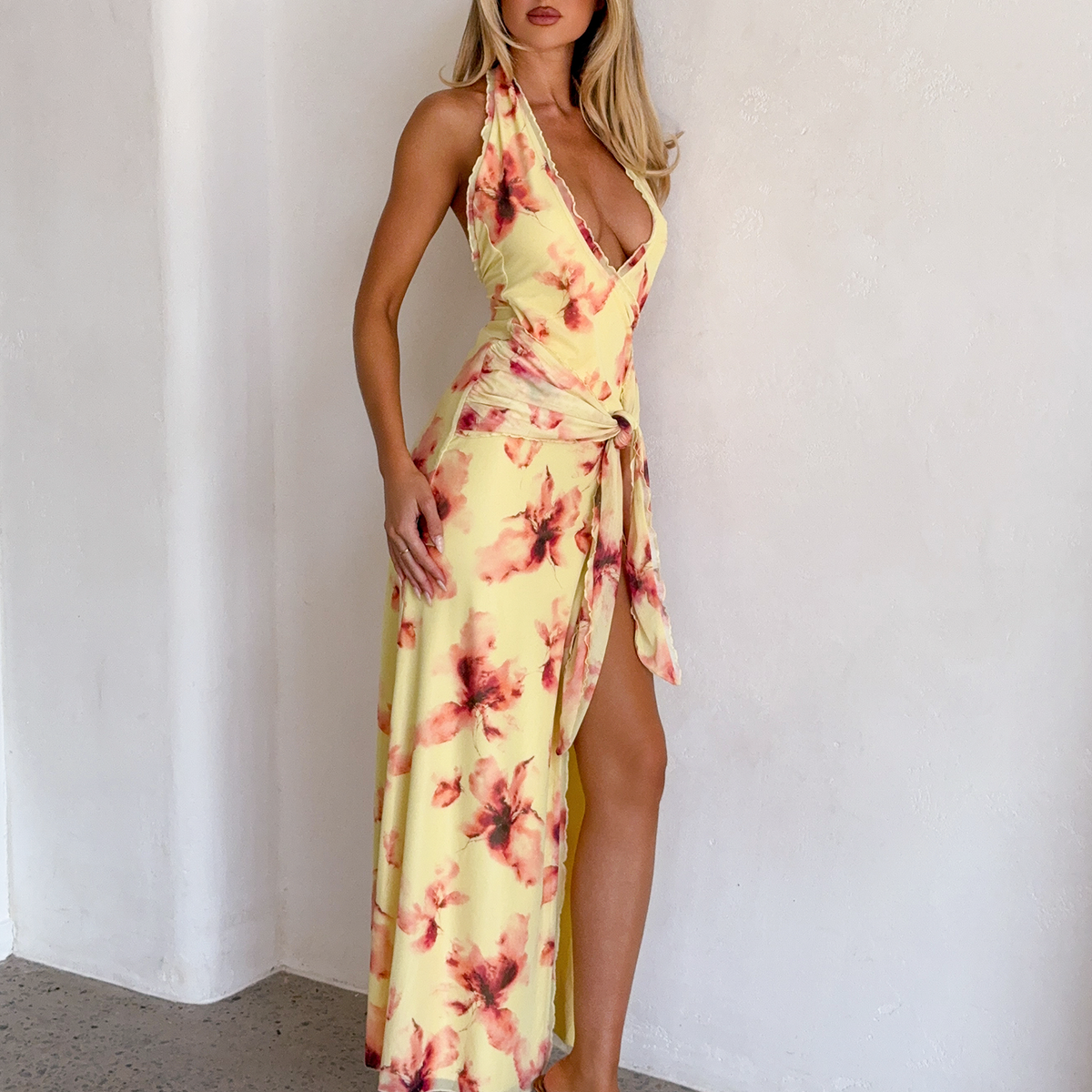 allura maxi dress tiger mist ALLURA MAXI DRESS