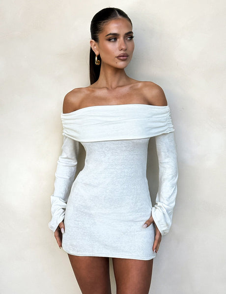 white jumper dress DIEDRE Black mesh dress with Meet your next go Shoe Care Size US | EU:8 | 40