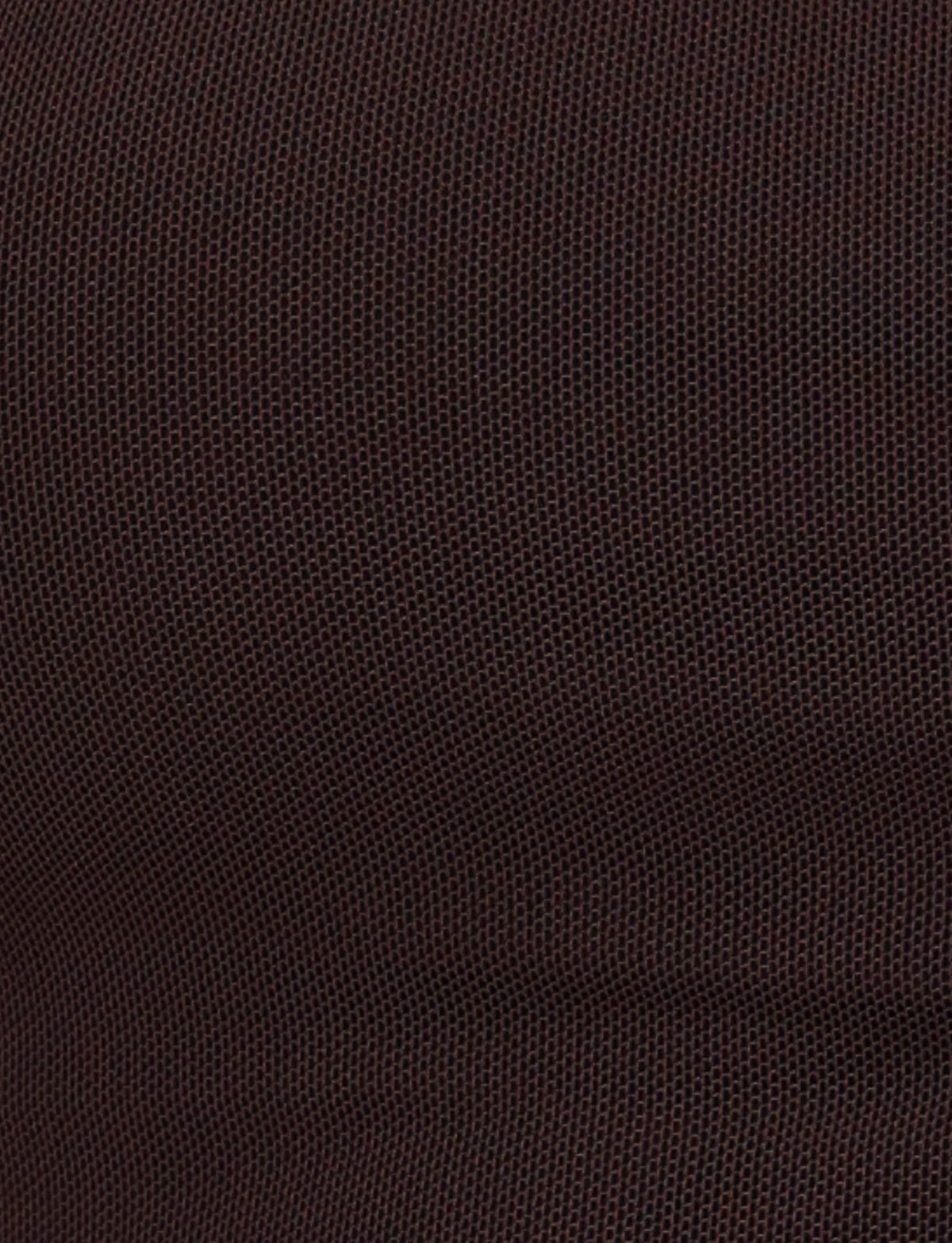 Close-up of the TIGERMIST HARRIETT TUBE TOP - BROWN : CHOCOLATE, showcasing its textured dark brown fine mesh fabric with a subtle wave pattern—perfect for stylish statement looks.