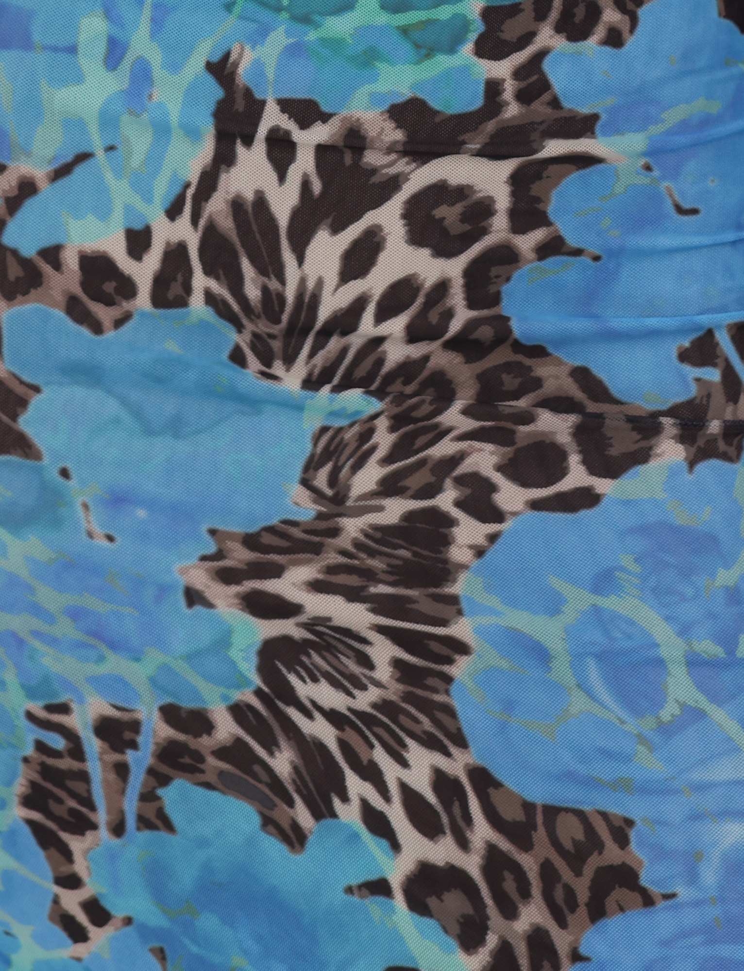 JULIANNA DRESS - BLUE : LEOPARD Tiger Mist USA JULIANNA DRESS - BLUE : LEOPARD Tiger Mist USA