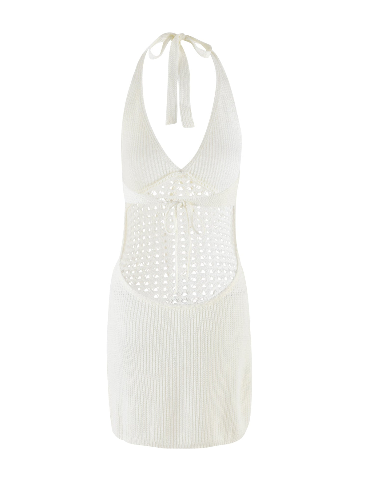 DELTA MINI DRESS WHITE Tiger Mist USA