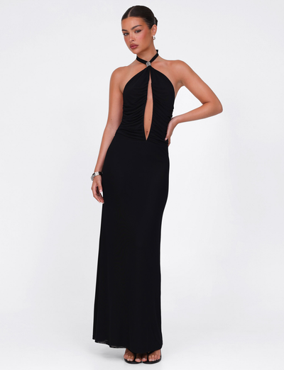 ZARA MAXI DRESS - BLACK Tiger Mist USA ZARA MAXI DRESS - BLACK Tiger Mist USA