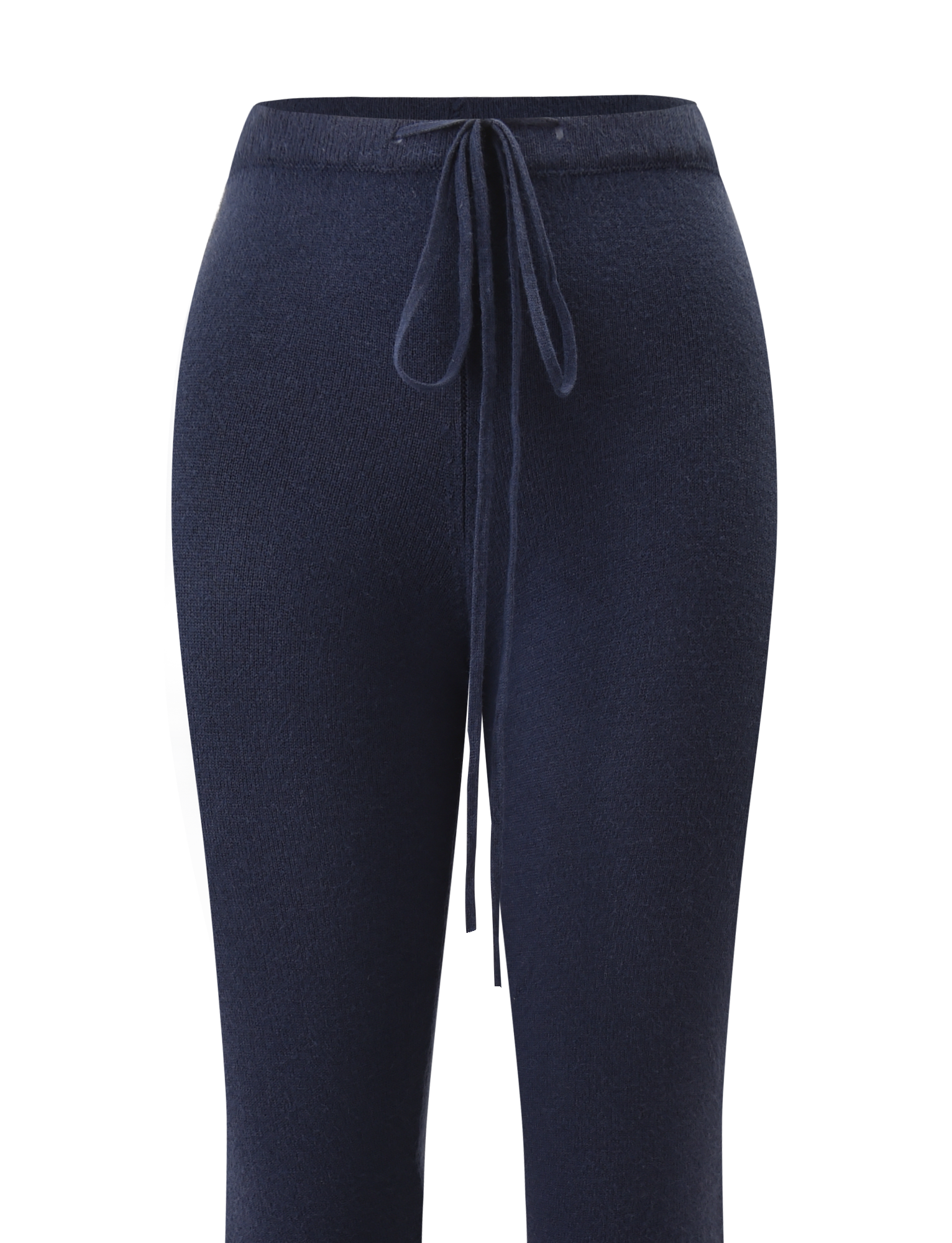 The TIGERMIST LEORA PANT in navy, featuring a drawstring waist, is shown from waist to mid-calf against a plain white background.