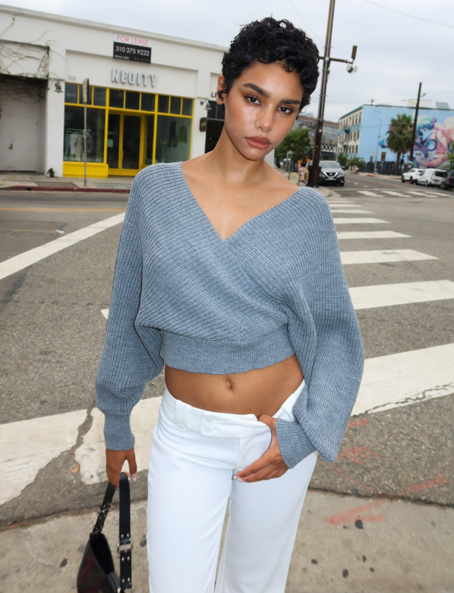 RAVEN JUMPER - GREY – Tiger Mist USA